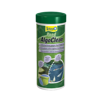 Препарат для пруда TetraPond AlgoClean 300мл. Препарат для пруда, действует немедленно против покровных водорослей, очищает водопады и ручьи. 