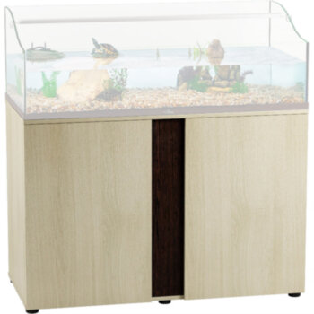 Тумба Биодизайн Turt-House Aqua 120/Iwagumi 120 Белёный дуб Тумба с дверьми для аквариума Биодизайн Turt-House Aqua 120/Iwagumi 120 (Белёный дуб)