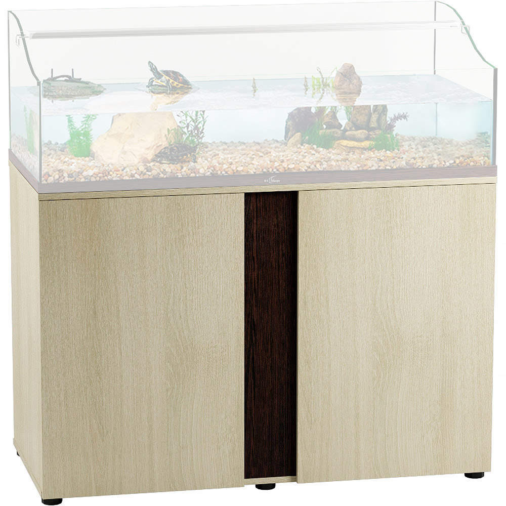 Тумба Биодизайн Turt-House Aqua 120/Iwagumi 120 Белёный дуб