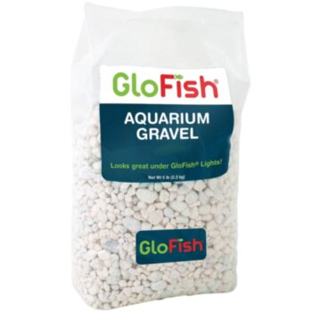 Грунт флуоресцентный Glofish Белый 2,26 кг. Белый гравий - грунт с GLO-эффектом, флуоресцирует в голубом и УФ-свете.