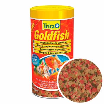 Основной корм для золотых рыб Tetra Goldfish, банка 250 мл. Основной корм для золотых рыб всех видов, в виде хлопьев. А также других видов холодноводных рыб