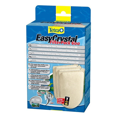 Картриджи для аквариумных фильтров Tetra EasyCrystal FilterPack 600 (3 шт.)