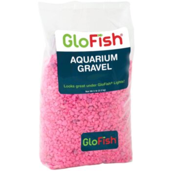 Грунт флуоресцентный Glofish Розовый 2,26 кг. Розовый гравий - грунт с GLO-эффектом, флуоресцирует в голубом и УФ-свете.