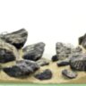 Набор камней Gloxy Зебра разных размеров (коробка 20 кг.)