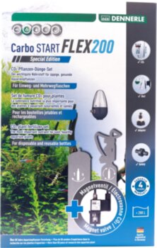 Система CO2 Dennerle Carbo Start FLEX 200 SPECIAL EDITION Система подачи углекислого газа Dennerle Carbo Start FLEX200 SPECIAL EDITION без баллона (редуктор без манометров + электромагнитный клапан), для аква