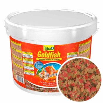 Основной корм для золотых рыб Tetra Goldfish, ведро 10 л. Основной корм для золотых рыб всех видов, в виде хлопьев. А также других видов холодноводных рыб