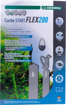 Система CO2 Dennerle Carbo Start FLEX 200 Система подачи углекислого газа Dennerle Carbo Start FLEX200 без баллона (редуктор без манометров), для аквариумов до 200 литров