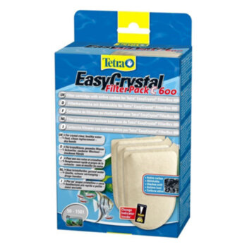 Картриджи с углем для аквариумных фильтров Tetra EasyCrystal FilterPack 600 (3 шт.) Набор картриджей с углем для аквариумных фильтров Tetra EasyCrystal FilterPack 600 (3 шт.)