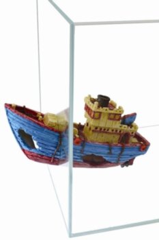Декорация для аквариума Prime Буксир на магнитах 26.5x8.5x14 см. Декорация для аквариума Prime Буксир на магнитах 26.5x8.5x14 см.