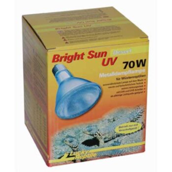 Лампа Reptile Life МГ Bright Sun UV Desert 70Вт, цоколь Е27 Лампа МГ Bright Sun UV Desert 70Вт, цоколь Е27