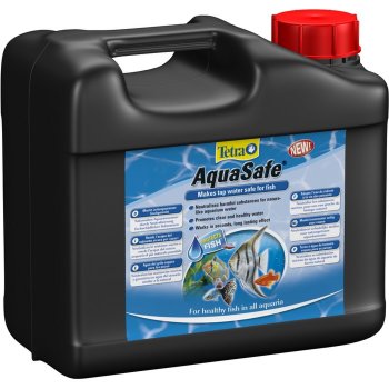 Средство для аквариума Tetra AquaSafe 5 л. Средство для аквариума для подготовки водопроводной воды в пригодную для обитания аквариумных рыб. Дозировка: 5мл. на каждые 10 литров воды