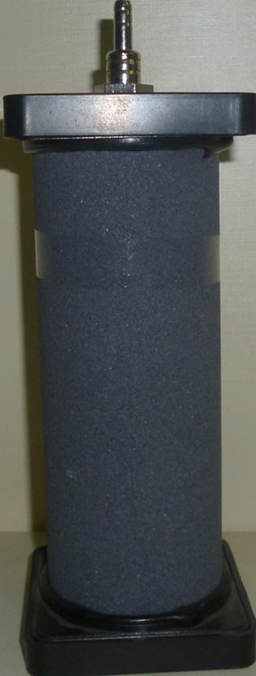 Распылитель для аквариума Цилиндр серый Hailea утяжелённый (50x150 мм.)