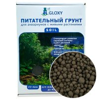 Грунт питательный Gloxy Soil коричневый фракция 2-4 мм. 5 л.