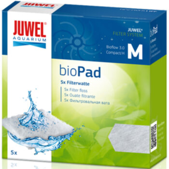 Синтепон для аквариумного фильтра Juwel Compact/Bioflow 3.0 (5 шт.) Фильтровальная вата JUWEL собирает крупные частицы грязи в воде, выступая в качестве механического фильтра грубой очистки.