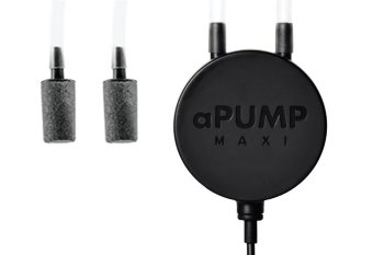 Компрессор для аквариума aPump Maxi aPUMP MAXI является на данный момент самым маленьким и бесшумным двухканальным компрессором в мире.