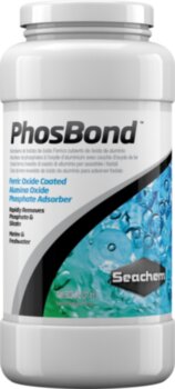 Наполнитель Seachem PhosBond 500 мл. Наполнитель Seachem PhosBond ™ - для удаления фосфатов и силикатов из аквариумной воды при помощи как оксида алюминия.