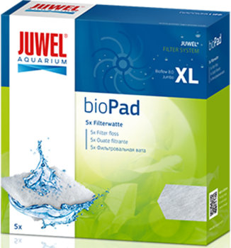 Синтепон для аквариумного фильтра Juwel Jumbo (5 шт.) Фильтровальная вата JUWEL собирает крупные частицы грязи в воде, выступая в качестве механического фильтра грубой очистки.