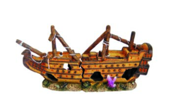 Декорация для аквариума Prime Галера затонувшая 25x6.5x12.5 см. Декорация для аквариума Prime Галера затонувшая 25x6.5x12.5 см.