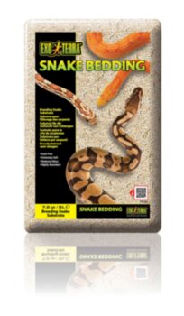 Грунт для террариума Snake Bedding, 8,8л Exo Terra ​Идеально подходит для террариумов со змеями, 
