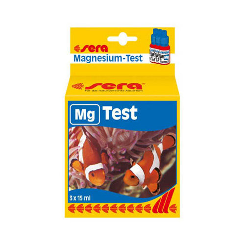Тест для аквариума Магний Sera MG-Test 3x15мл.