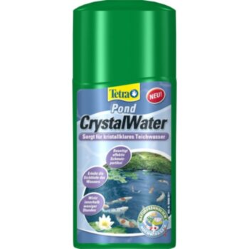 Препарат для пруда TetraPond CrystalWater 500мл. Препарат для пруда. Эффективно удаляет частички грязи и улучшает видимость в водоеме