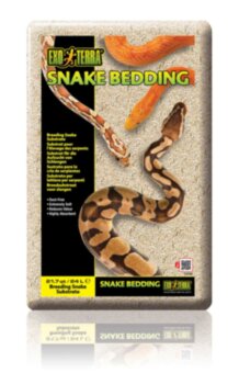 Грунт для террариума Snake Bedding, 26,4л Exo Terra ​Идеально подходит для террариумов со змеями, 