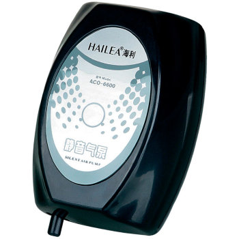Компрессор Hailea ACO 6600 Мембранный компрессор Халея для аквариума 50 — 150 литров. Халеа серия 66, бесшумный, без регулировки потока на одноканальный.