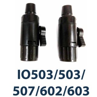Краны для фильтра Sunsun HW-602/603 (2 шт.) Краны (комплект 2 шт) для внешнего фильтра Sunsun HW-602/603 (для шлангов ⌀12/16 мм. черный)