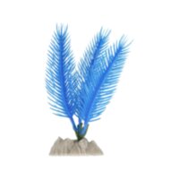 Растение Glofish флуоресцентное синее 13см