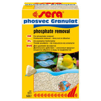 Удалитель фосфатов для аквариумного фильтра Sera Phosvec Granulat 500 гр. 