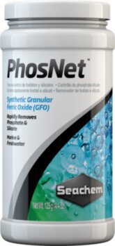 Наполнитель Seachem PhosNet 125 г. Seachem PhosNet - это гранулированный оксид железа с высокой пористостью, высокой площадью поверхности и высокой связующей способностью