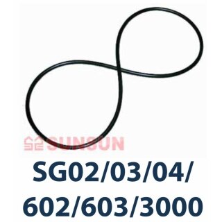 Прокладка для фильтра Sunsun HW-303/403/703 Сменное уплотнительное резиновое кольцо для внешнего фильтра Sunsun HW-303/403/703 (черное)