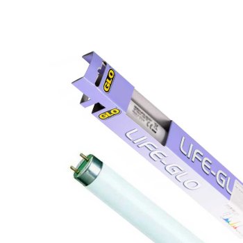 Лампа для аквариума, естественный дневной свет Hagen T8 Life-Glo 25W (75 см.) Лампа для аквариума, естественный дневной свет, идеальна для роста кораллов и большинства растений
