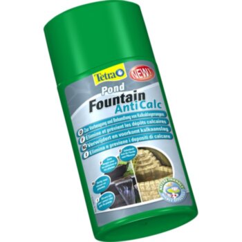 Препарат для пруда TetraPond Fountain AntiCalc 250мл. Естественное предотвращение для предотвращения известкового. Быстро, безопасно, без ущерба для экологии.