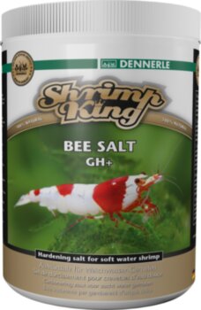 Добавка Dennerle Shrimp King Bee Salt GH+ 1000 г. Мультиминеральная соль для повышения общей жесткости в аквариумах с пресноводными креветками, 1000г