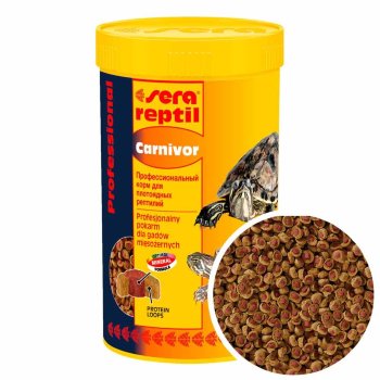 Профессиональный корм для водных черепах Sera Reptil Professional Carnivor 100 мл. Профессиональный корм для водных черепах. Кормим плотоядных рептилий профессионально