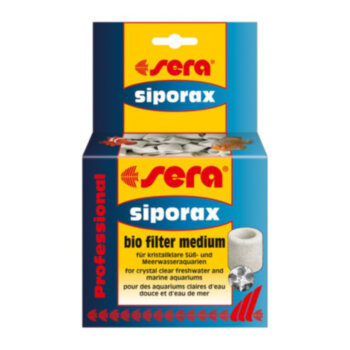 Керамические кольца для аквариумного фильтра Sera Siporax Professional (кольца 15 мм.) 500 мл. Максимальная оптимизация процесса биологической фильтрации в аквариуме, супер эффективный наполнитель с большой полащадью поверхности. 