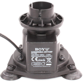 Погружной аэратор Boyu PY 103 (с LED подсветкой) Погружной компрессор Боё для аквариума Погружной, донный насос-аэратор с LED подсветкой.