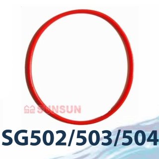 Прокладка для фильтра Sunsun HW-503 Сменное уплотнительное резиновое кольцо для внешнего фильтра Sunsun HW-503 (красное)