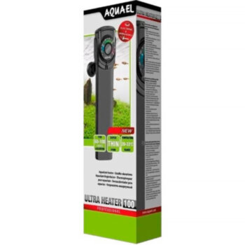 Нагреватель Aquael Ultra Heater 100 Вт Противоударный нагреватель для аквариума Акваэль Ультра Хитер 100 ватт. Для аквариума 75 — 100 литров.