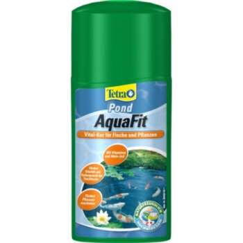 Препарат для пруда TetraPond AquaFit 250мл. Препарат, предназначенный для «оживления» прудовой воды, создающий естественные условия обитания для всех прудовых рыб