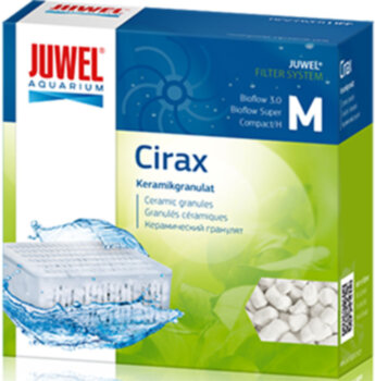 Биокерамический наполнитель для аквариумного фильтра Juwel Cirax Compact/Bioflow 3.0 Cirax представляет собой биологическое средство для фильтрации, высокопористая обширная поверхность которого наделена оптимальными свойствами, способствующими размножению бактерий.