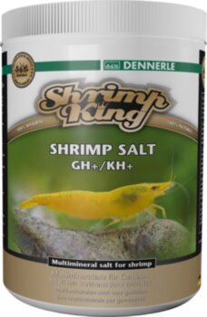 Добавка Dennerle Shrimp King Shrimp Salt GH+/KH+ 1000 г. Добавка для повышения жесткости в аквариумах с пресноводными креветками, 1000г