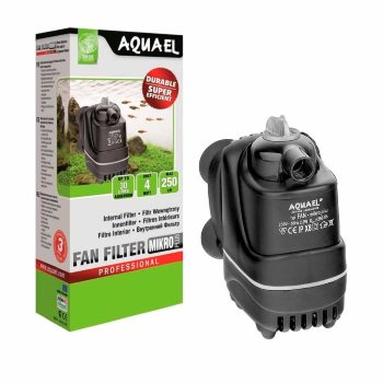 Фильтр внутренний Aquael Fan Micro Plus Легендарный внутренний фильтр Aquael Fan Micro Plus, для аквариума 5 - 30 литров. С регулировкой потока, наполнителями, с функцией насыщения воды кислородом. Готов к работе!