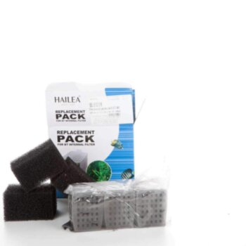 Сменные картриджи для аквариумного фильтра Hailea Beaut 200 Картриджи для аквариумного фильтра Hailea Beaut 200 (3 кассеты с углём+3 губки).