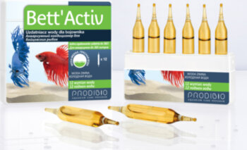 Кондиционер Prodibio BettActiv 12 шт. Кондиционер водопроводной воды для бойцовых рыбок.