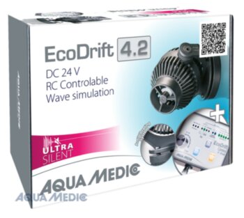 Помпа перемешивающая Aqua Medic ECODrift 4.2 Помпа перемешивающая ECODrift 4.2, 800-4000 л/ч, 3-10Вт, с контроллером и магнитным держателем