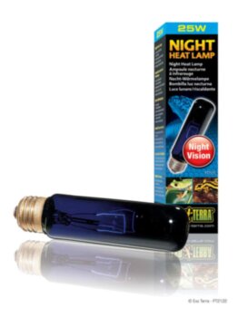 Лампа NIGHT HEAT LAMP T10 25Вт Moonlight Exo Terra ​Создает эффект лунного света, используется для ночного освещения 