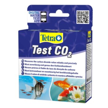 Тест для воды в аквариуме Tetra Test CO2 2х10мл.  Тесты для точного определения концентрации углекислого газа в аквариуме