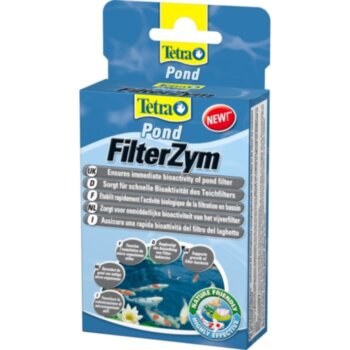 Препарат для пруда TetraPond FilterZym 10 капсул. Ускоряет развитие естественных фильтрующих бактерий, для улучшения качества воды